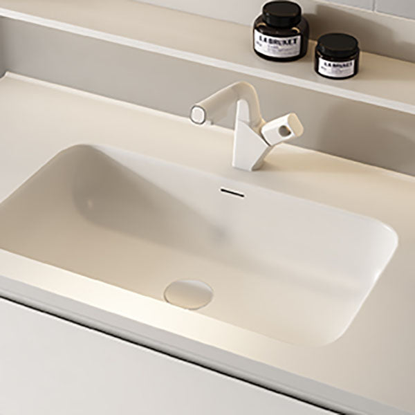 Sink Included Wall Mount Sink Vanity with Faucet Mirror for Bathroom Clearhalo 'Bathroom Remodel & Bathroom Fixtures' 'Bathroom Vanities' 'bathroom_vanities' 'Home Improvement' 'home_improvement' 'home_improvement_bathroom_vanities' 7905535