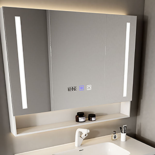 Sink Included Wall Mount Sink Vanity with Faucet Mirror for Bathroom Clearhalo 'Bathroom Remodel & Bathroom Fixtures' 'Bathroom Vanities' 'bathroom_vanities' 'Home Improvement' 'home_improvement' 'home_improvement_bathroom_vanities' 7905536