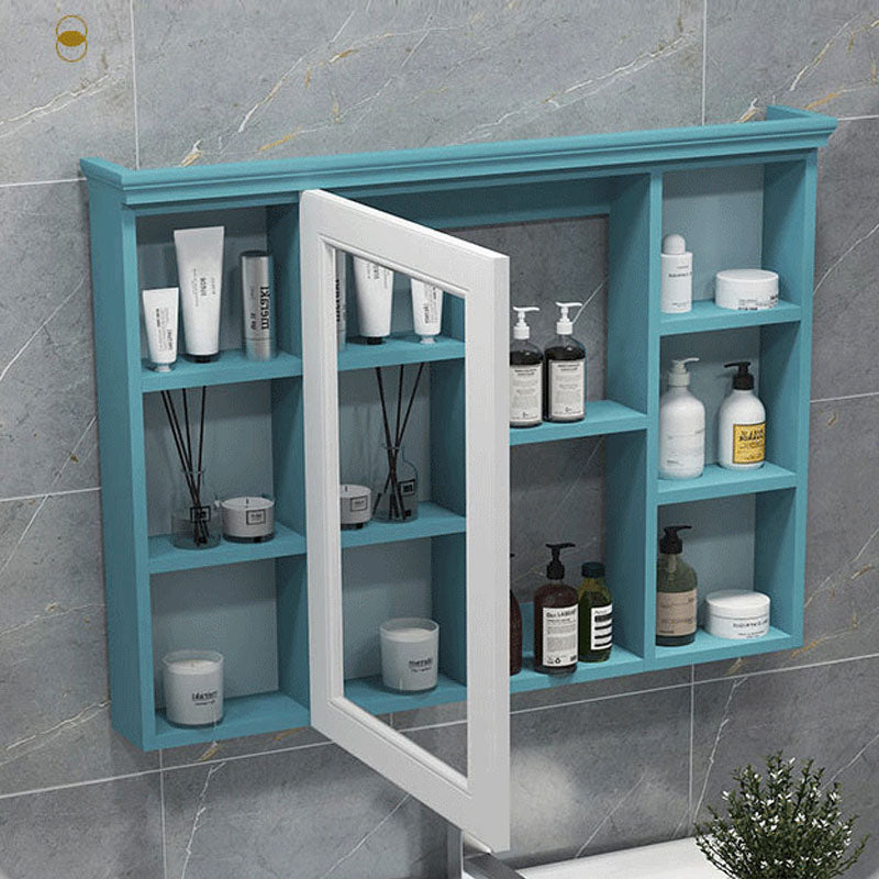 Wall Mount Mirror Included Sink Vanity with Faucet for Bathroom Clearhalo 'Bathroom Remodel & Bathroom Fixtures' 'Bathroom Vanities' 'bathroom_vanities' 'Home Improvement' 'home_improvement' 'home_improvement_bathroom_vanities' 7916617