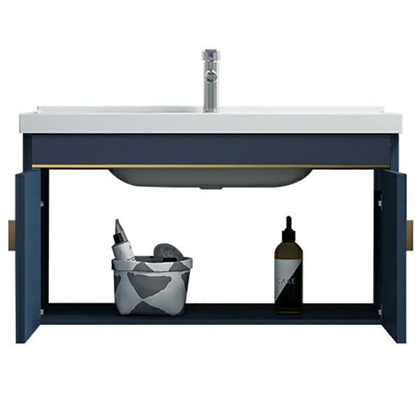 Wall Mount Sink Included Bath Vanity with Faucet for Bathroom Clearhalo 'Bathroom Remodel & Bathroom Fixtures' 'Bathroom Vanities' 'bathroom_vanities' 'Home Improvement' 'home_improvement' 'home_improvement_bathroom_vanities' 7918514