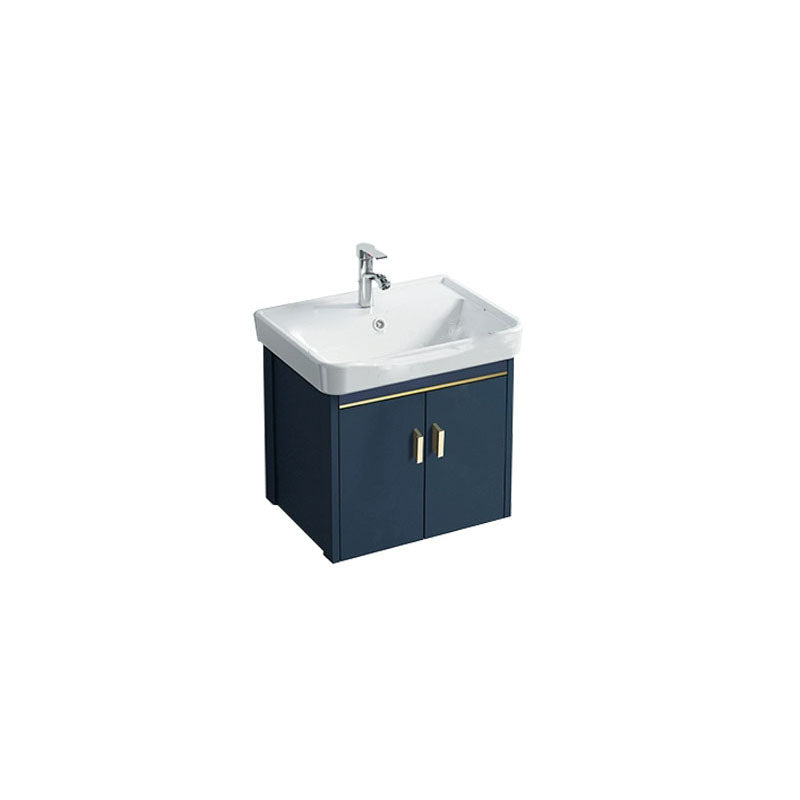 Wall Mount Sink Included Bath Vanity with Faucet for Bathroom Vanity & Faucet 20"L x 14"W x 17"H Clearhalo 'Bathroom Remodel & Bathroom Fixtures' 'Bathroom Vanities' 'bathroom_vanities' 'Home Improvement' 'home_improvement' 'home_improvement_bathroom_vanities' 7918524