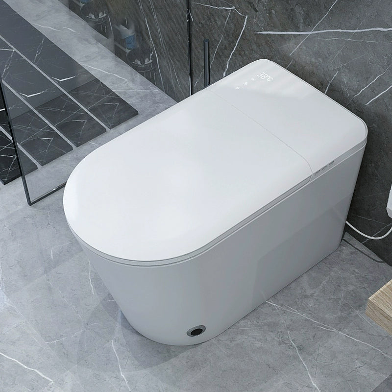 White Elongated Deodorizing Floor Standing Bidet without Water Pressure Control Clearhalo 'Bathroom Remodel & Bathroom Fixtures' 'Bidets' 'Home Improvement' 'home_improvement' 'home_improvement_bidets' 'Toilets & Bidets' 7918919