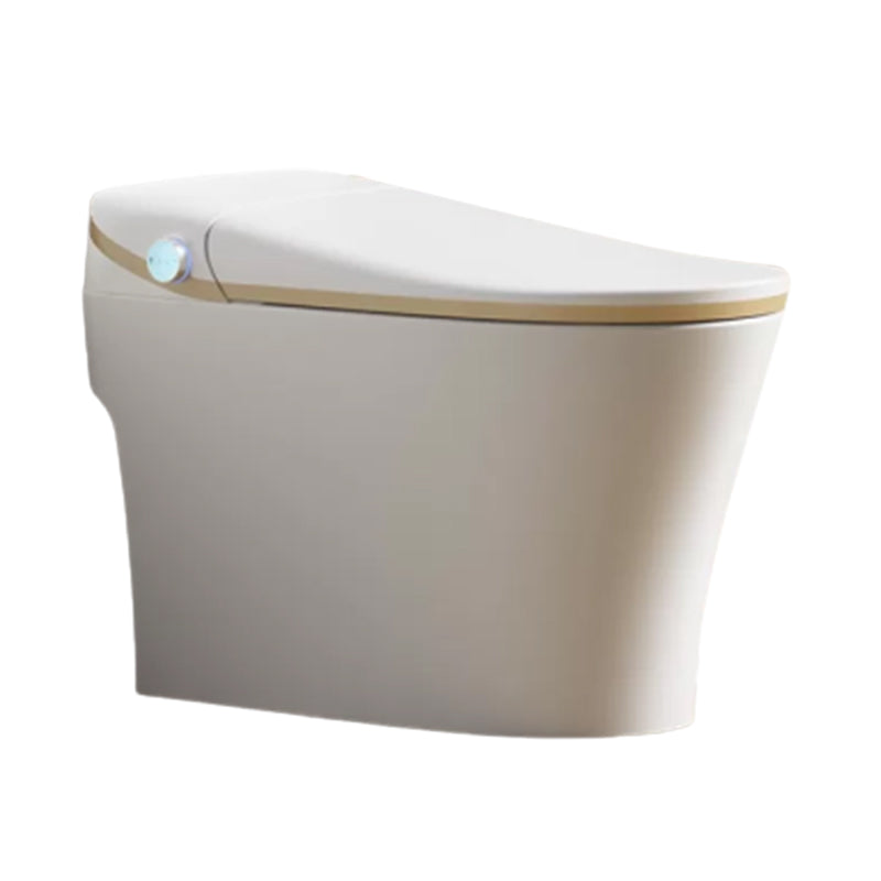 White Elongated Deodorizing Floor Standing Bidet Ceramic Remote Control Included Clearhalo 'Bathroom Remodel & Bathroom Fixtures' 'Bidets' 'Home Improvement' 'home_improvement' 'home_improvement_bidets' 'Toilets & Bidets' 7919518