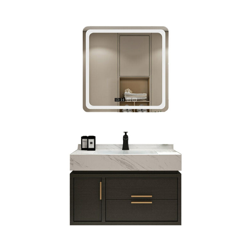 Wall Mount Mirror Included Bath Vanity with Faucet Doors for Bathroom Vanity & Faucet & Square Mirror Clearhalo 'Bathroom Remodel & Bathroom Fixtures' 'Bathroom Vanities' 'bathroom_vanities' 'Home Improvement' 'home_improvement' 'home_improvement_bathroom_vanities' 7943025