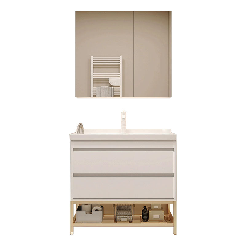 Wall Mount Modern Sink Vanity with Mirror Faucet Sink for Bathroom Vanity & Faucet & Mirror Cabinet https://res.litfad.com/site/img/item/2023/03/26/7952591/1200x1200.jpg Clearhalo 'Bathroom Remodel & Bathroom Fixtures' 'Bathroom Vanities' 'bathroom_vanities' 'Home Improvement' 'home_improvement' 'home_improvement_bathroom_vanities' 7952591