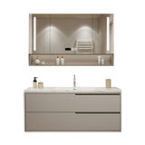 Wall Mount Mirror Included Bathroom Sink Vanity with Single Sink Clearhalo 'Bathroom Remodel & Bathroom Fixtures' 'Bathroom Vanities' 'bathroom_vanities' 'Home Improvement' 'home_improvement' 'home_improvement_bathroom_vanities' 7958711