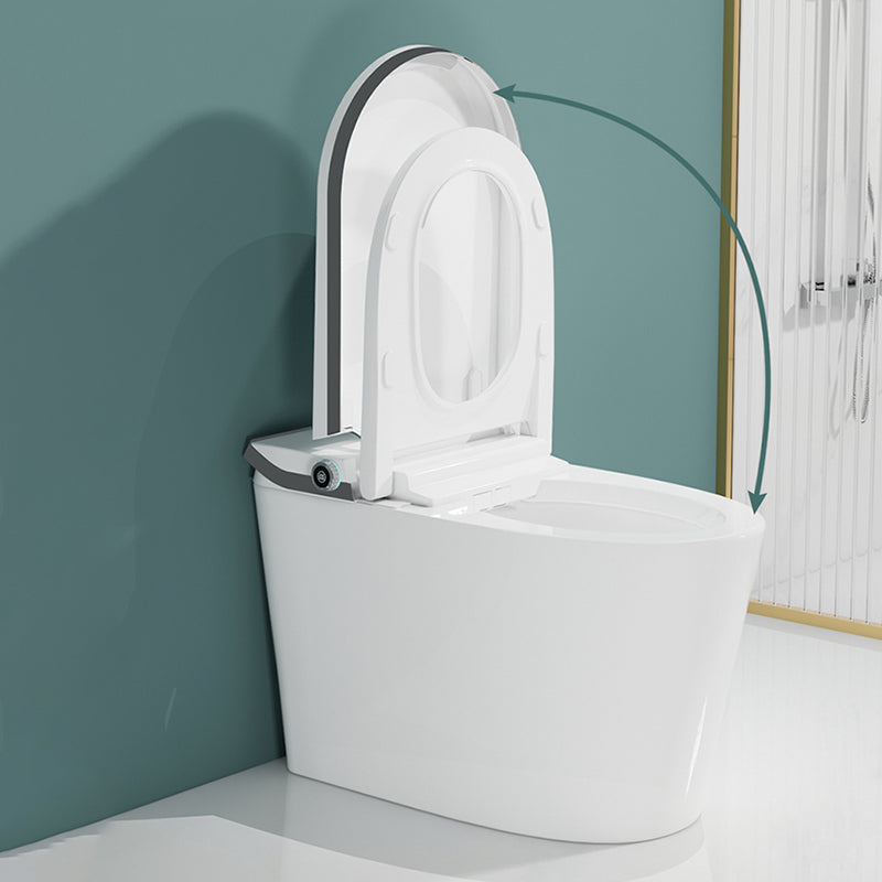 Modern Floor Standing Bidet with Heated Seat and Remote Control Included Clearhalo 'Bathroom Remodel & Bathroom Fixtures' 'Bidets' 'Home Improvement' 'home_improvement' 'home_improvement_bidets' 'Toilets & Bidets' 7981471