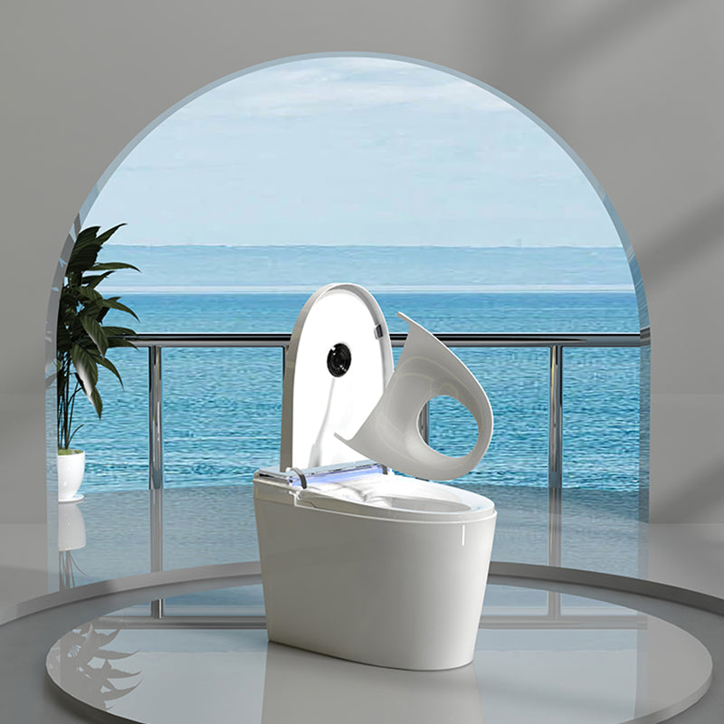 Modern Antimicrobial Floor Standing Bidet with Water Pressure Control Clearhalo 'Bathroom Remodel & Bathroom Fixtures' 'Bidets' 'Home Improvement' 'home_improvement' 'home_improvement_bidets' 'Toilets & Bidets' 7981534