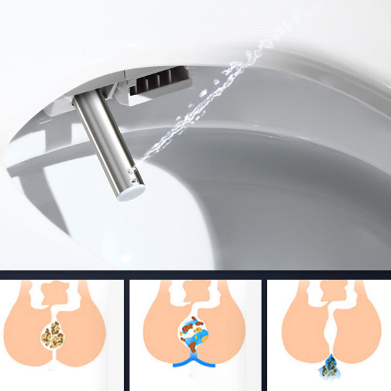 Contemporary Elongated Floor Standing Bidet Smart Bidet with Heated Seat Clearhalo 'Bathroom Remodel & Bathroom Fixtures' 'Bidets' 'Home Improvement' 'home_improvement' 'home_improvement_bidets' 'Toilets & Bidets' 7982194