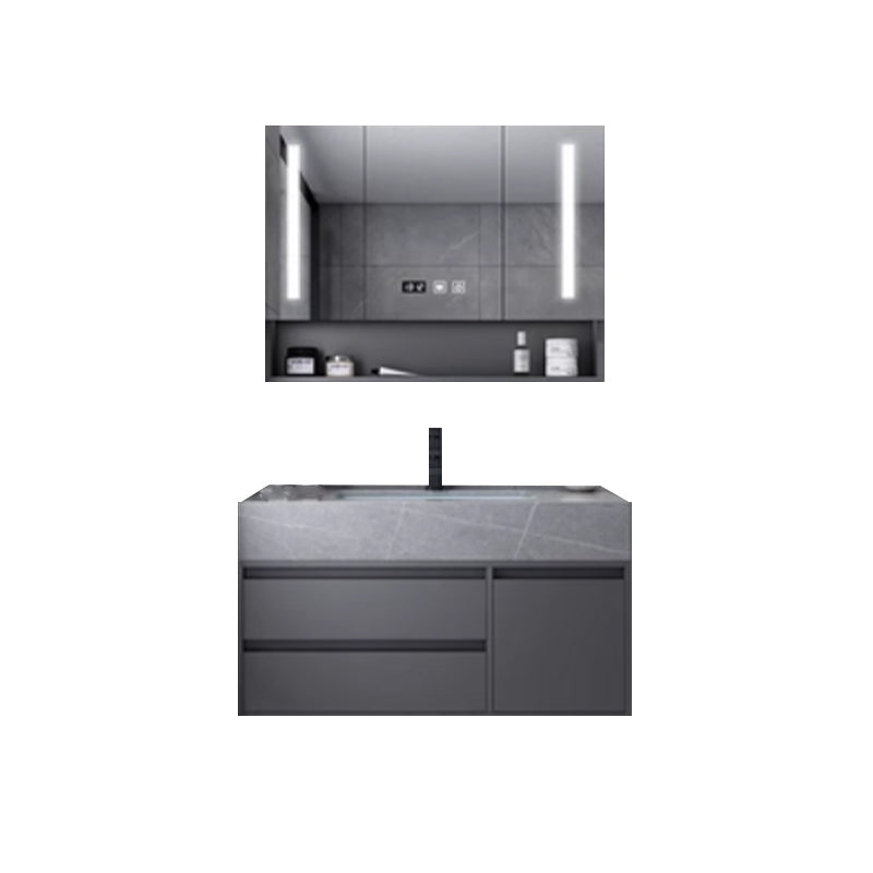 Wall Mount Mirror Included Bathroom Sink Vanity with Doors Sink Faucet Vanity & Faucet & Smart Medicine Cabinet https://res.litfad.com/site/img/item/2023/03/05/8020433/1200x1200.jpg Clearhalo 'Bathroom Remodel & Bathroom Fixtures' 'Bathroom Vanities' 'bathroom_vanities' 'Home Improvement' 'home_improvement' 'home_improvement_bathroom_vanities' 8020433