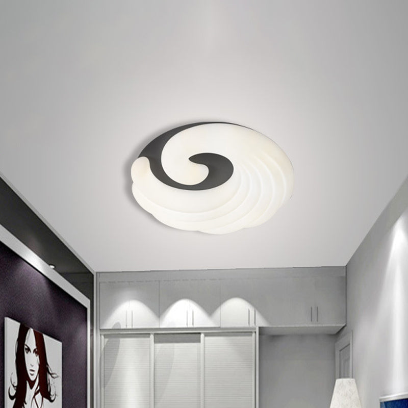 Contemporary Cloud Ceiling Flush Mount Acrylic Living Room LED Flush Light Fixture in Grey/White/Blue Clearhalo 'Ceiling Lights' 'Close To Ceiling Lights' 'Close to ceiling' 'Flush mount' Lighting' 810345