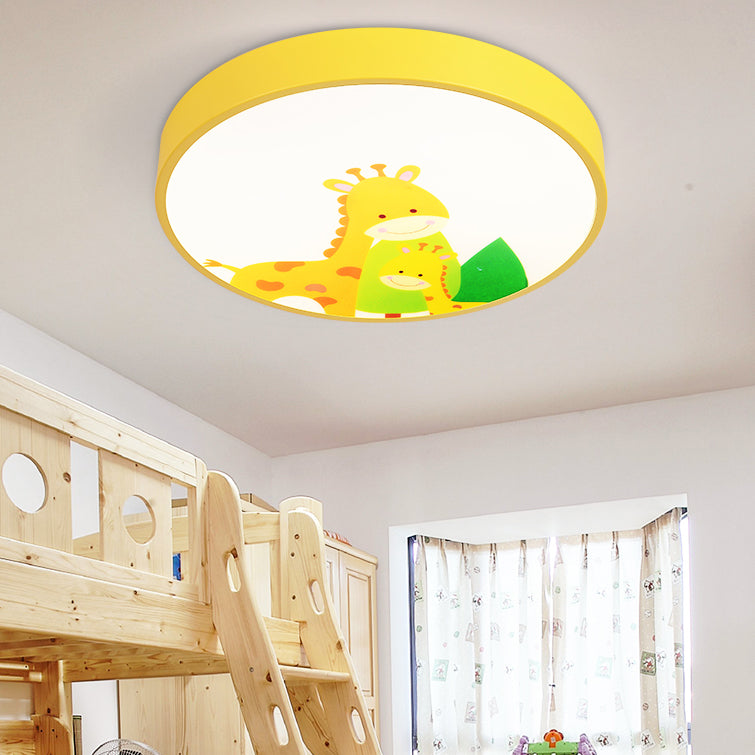 Kid Bedroom Ceiling Light Fixture Acrylic Cartoon Flush Mount Ceiling Fixture Clearhalo 'Ceiling Lights' 'Close To Ceiling Lights' 'Close to ceiling' 'Flush mount' Lighting' 82017