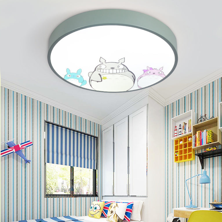 Kid Bedroom Ceiling Light Fixture Acrylic Cartoon Flush Mount Ceiling Fixture Clearhalo 'Ceiling Lights' 'Close To Ceiling Lights' 'Close to ceiling' 'Flush mount' Lighting' 82019