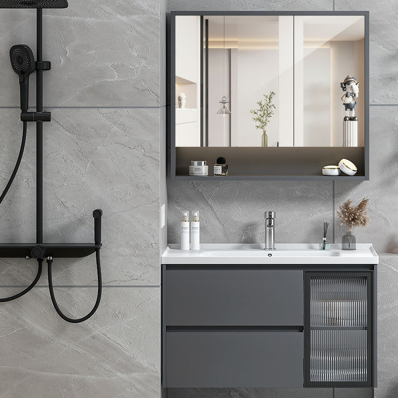 Popular Rectangular Bathroom Vanity Set Grey Wall-Mounted Faucet Included Clearhalo 'Bathroom Remodel & Bathroom Fixtures' 'Bathroom Vanities' 'bathroom_vanities' 'Home Improvement' 'home_improvement' 'home_improvement_bathroom_vanities' 8216742
