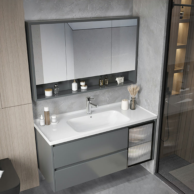 Popular Rectangular Bathroom Vanity Set Grey Wall-Mounted Faucet Included Clearhalo 'Bathroom Remodel & Bathroom Fixtures' 'Bathroom Vanities' 'bathroom_vanities' 'Home Improvement' 'home_improvement' 'home_improvement_bathroom_vanities' 8216744