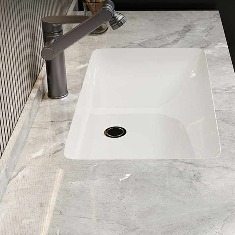 Grey Modern Wood Wall Mount Single-Sink Bathroom Vanity Set Clearhalo 'Bathroom Remodel & Bathroom Fixtures' 'Bathroom Vanities' 'bathroom_vanities' 'Home Improvement' 'home_improvement' 'home_improvement_bathroom_vanities' 8233950