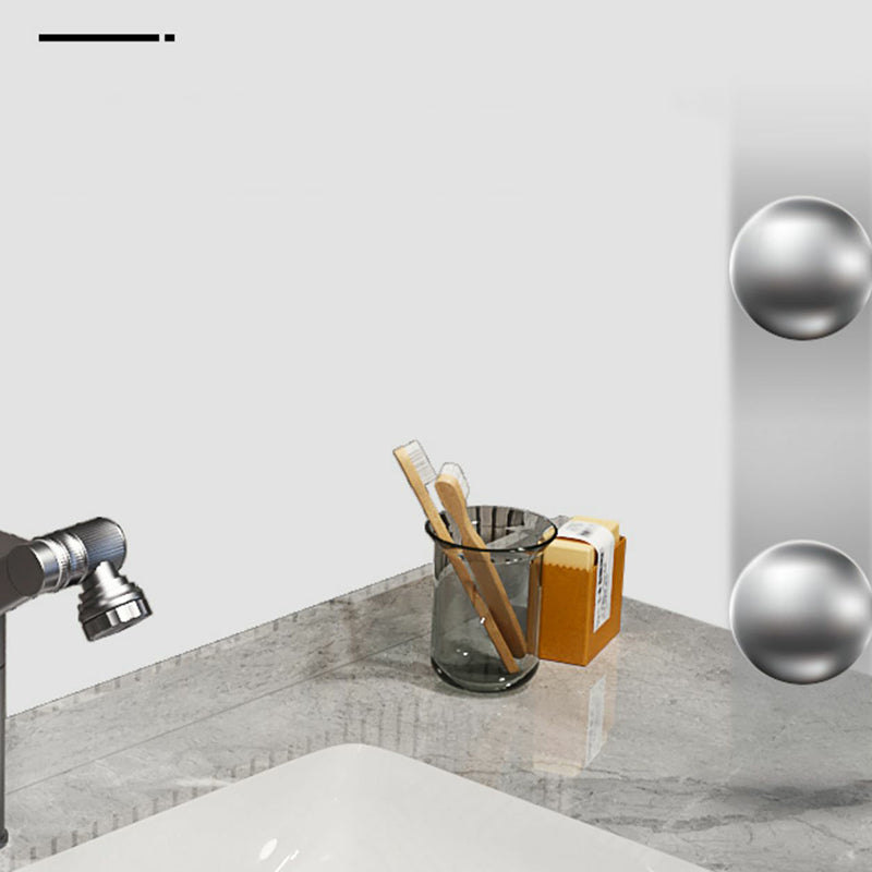 Grey Modern Wood Wall Mount Single-Sink Bathroom Vanity Set Clearhalo 'Bathroom Remodel & Bathroom Fixtures' 'Bathroom Vanities' 'bathroom_vanities' 'Home Improvement' 'home_improvement' 'home_improvement_bathroom_vanities' 8233954