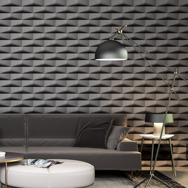 3D Visual Brick Wallpaper for Bedrooms and Dining Room Non-Pasted 20.5" x 33' Fashion and Modern Wall Covering Clearhalo 'Wall Decor' 'Wallpaper' 886867