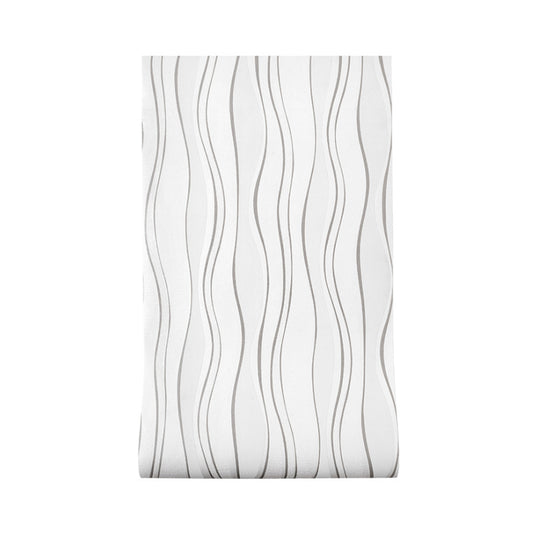 Scandinavian Novelty Lines Wallpaper for Guest Room Removable 20.5-inch x 33-foot Clearhalo 'Wall Decor' 'Wallpaper' 893393