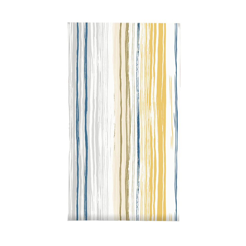 Plaster Wallpaper with Irregular Stripes, Multi-Colored, 20.5"W x 31'L Clearhalo 'Wall Decor' 'Wallpaper' 893404