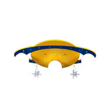 Living Room UFO Flush Mount Ceiling Light Metal Designer Ceiling Light in Yellow Clearhalo 'Ceiling Lights' 'Close To Ceiling Lights' 'Close to ceiling' 'Flush mount' Lighting' 93955