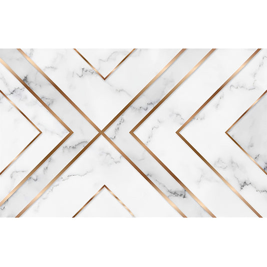 Stain-Resistant Geometries Wall Mural Personalized Minimalist Wall Covering in Marble Color for Office Room Clearhalo 'Wall Decor' 'Wall Mural' 962653