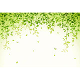 Giant Fresh Mural Wall Decor Pastel Green Tiny Leaf Wall Mural, Made to Measure Clearhalo 'Wall Decor' 'Wall Mural' 982228