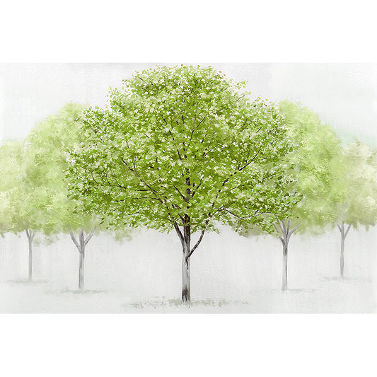 Moisture-Resistant Tall Tree Mural Wallpaper Customized Contemporary Wall Art for Home Decoration Clearhalo 'Wall Decor' 'Wall Mural' 982240