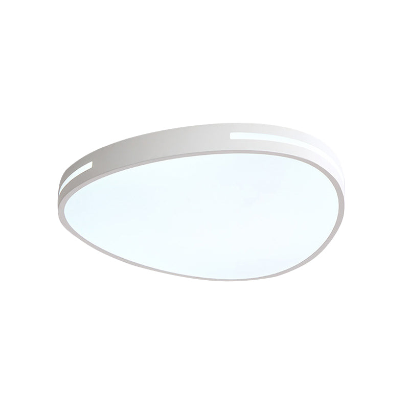 Nordic Flat Teardrop Flush Mount Light Acrylic LED Ceiling Light for Kindergarten Bedroom Clearhalo 'Ceiling Lights' 'Close To Ceiling Lights' 'Close to ceiling' Lighting' 990880